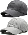Basecap: unisex, atmungsaktiv, 2 Stück